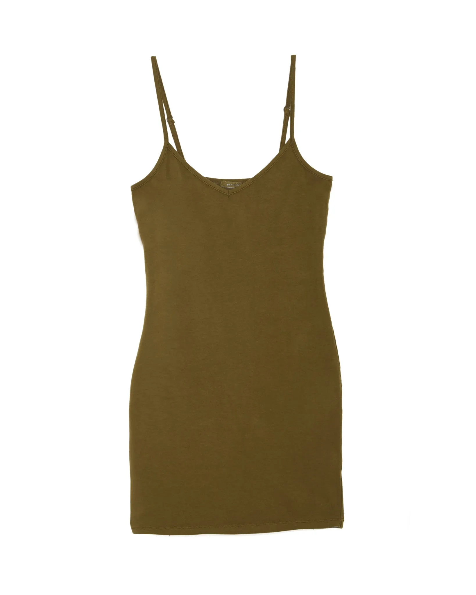 LAmade V Neck Slip Dress | Green
