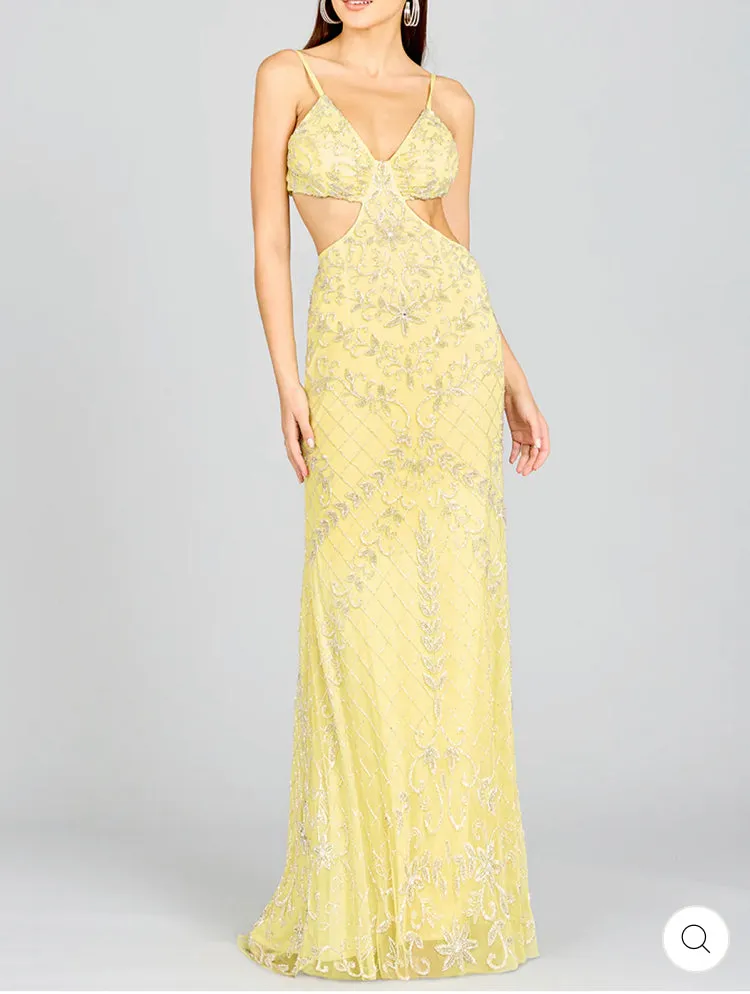 Lara Countess Beaded Gown 9989