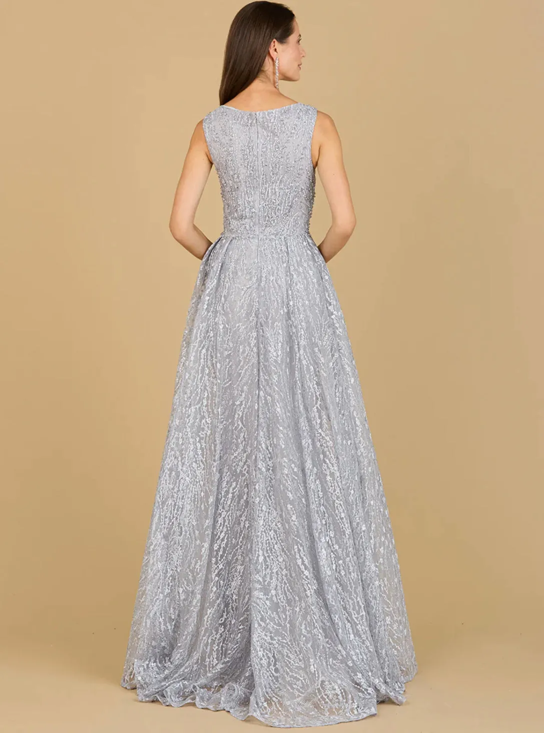 Lara Lace Embroidered Overskirt Dress 29197