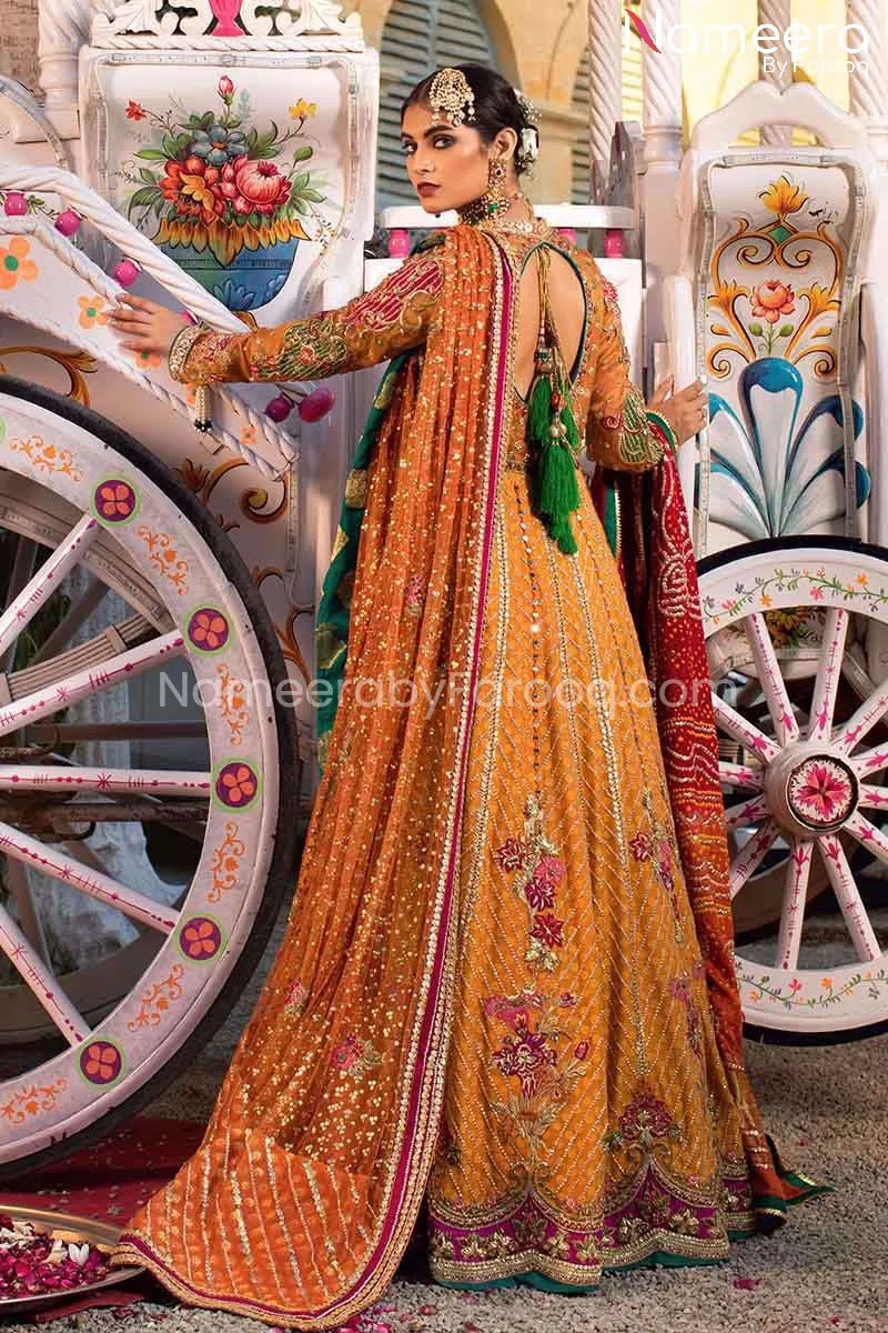 Latest Traditional Pakistani Dress for Wedding #BS133