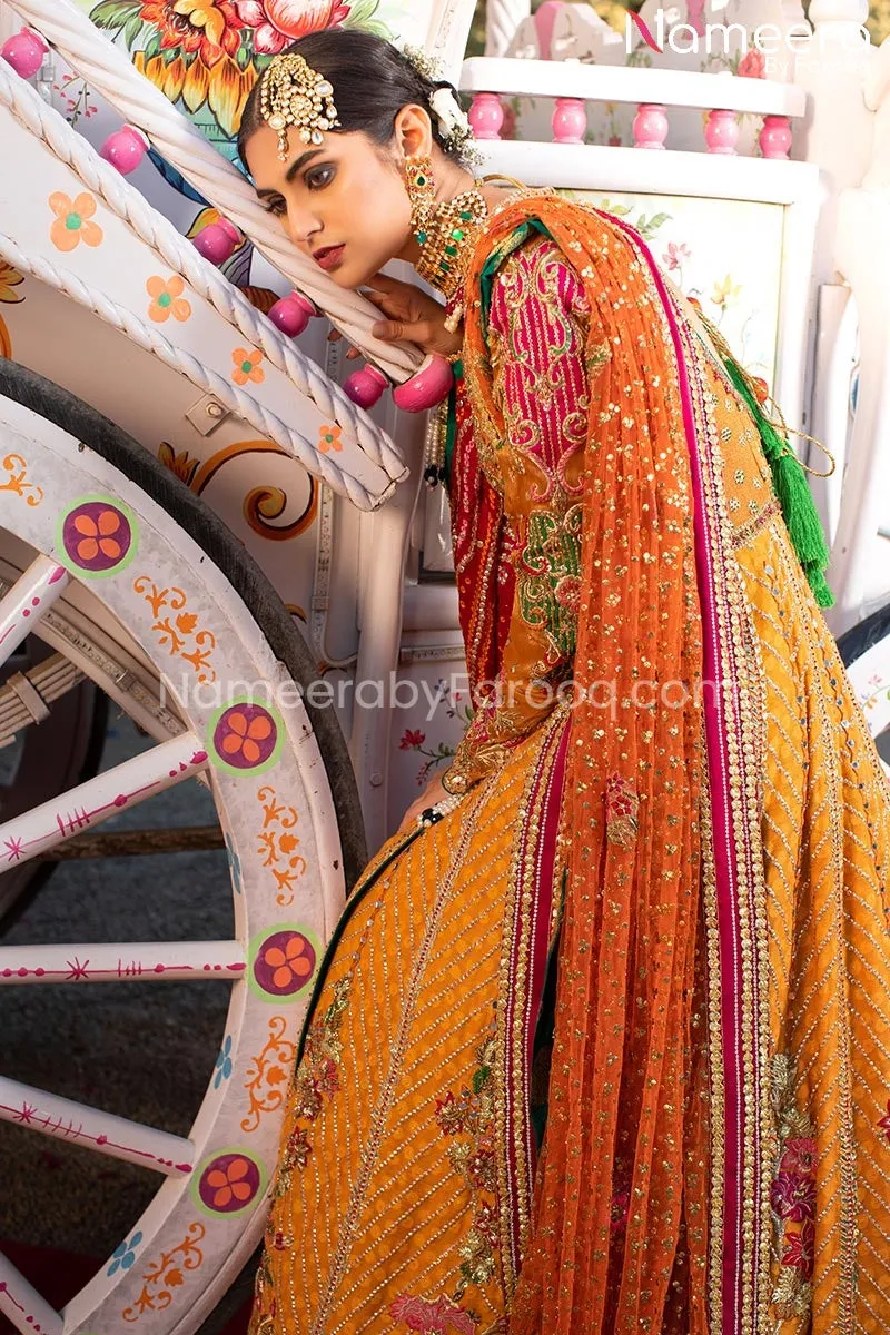 Latest Traditional Pakistani Dress for Wedding #BS133