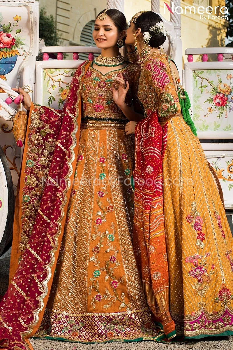 Latest Traditional Pakistani Dress for Wedding #BS133