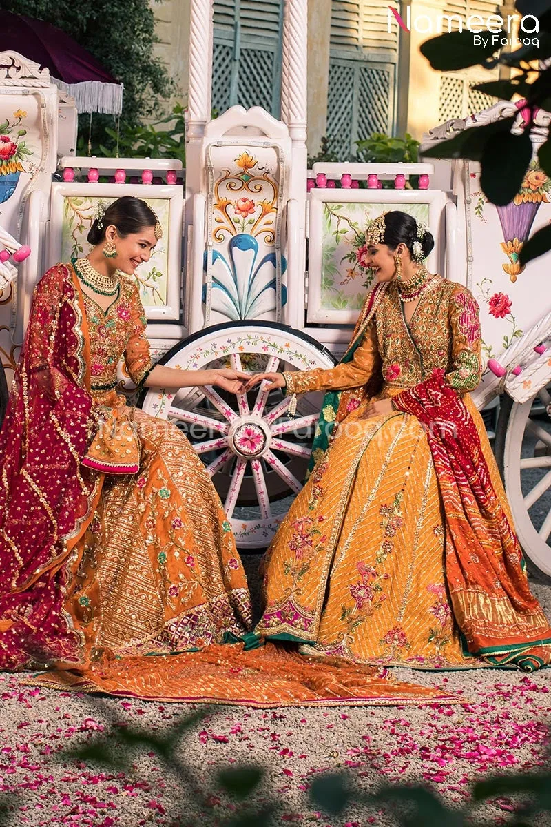 Latest Traditional Pakistani Dress for Wedding #BS133