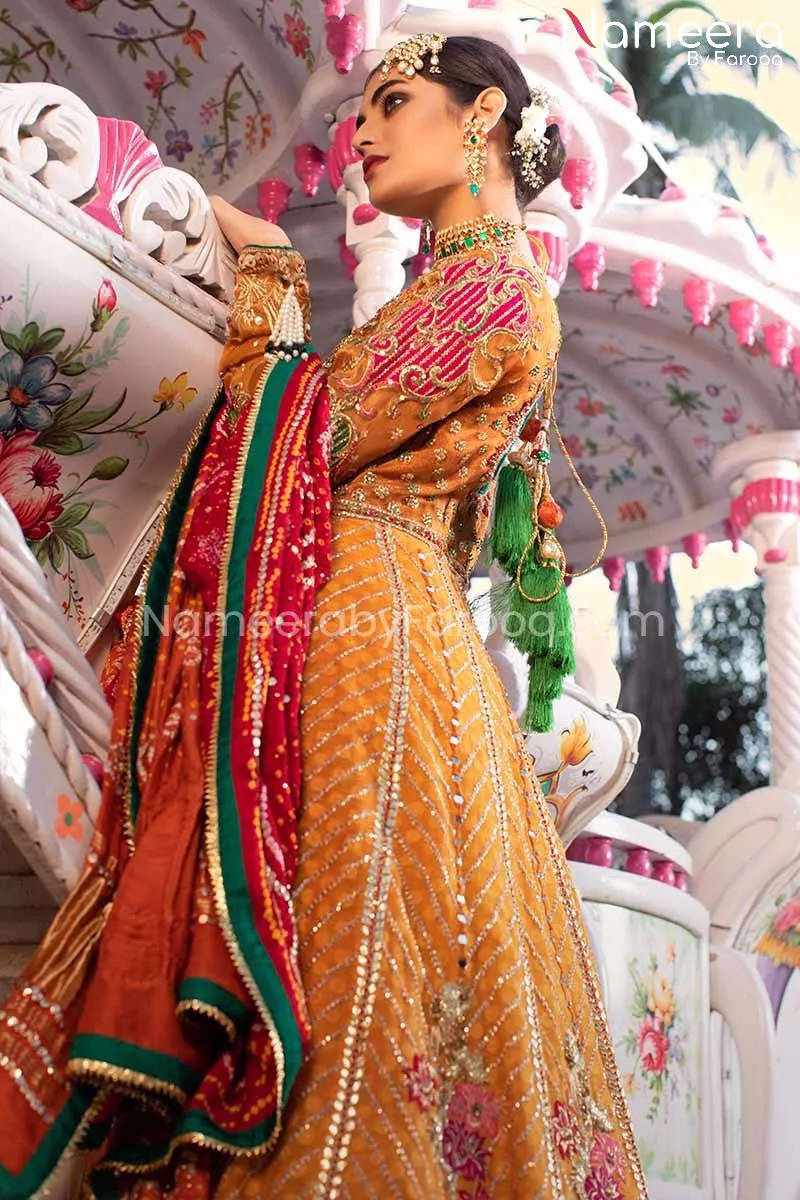 Latest Traditional Pakistani Dress for Wedding #BS133