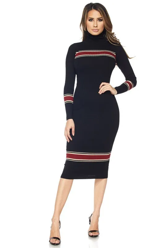 Leslie Turtle Neck Dress