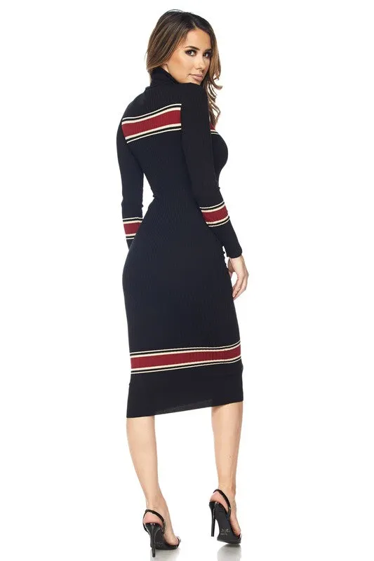 Leslie Turtle Neck Dress
