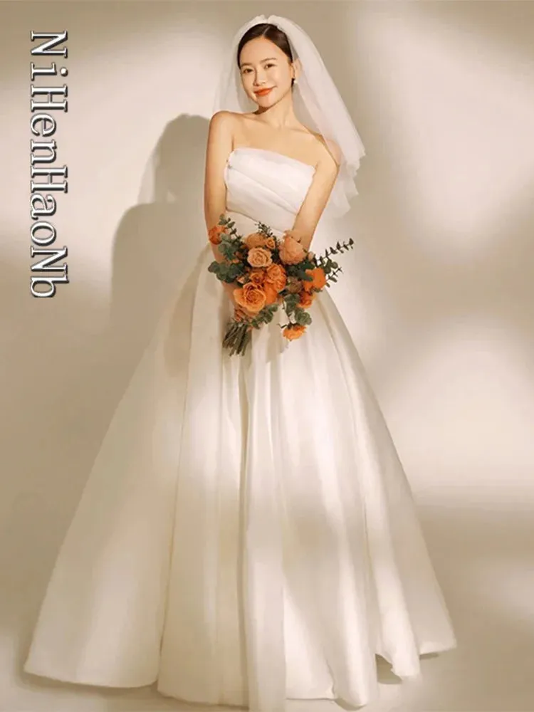 Light Wedding Dress High-level Bride Travel Photography Temperament