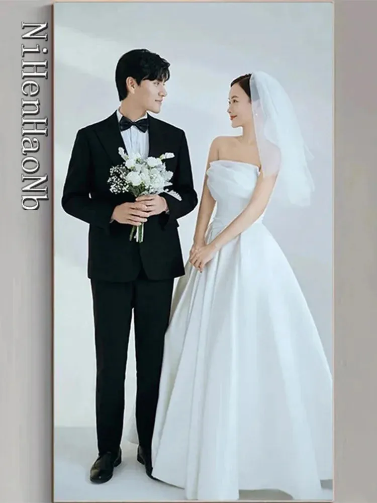 Light Wedding Dress High-level Bride Travel Photography Temperament