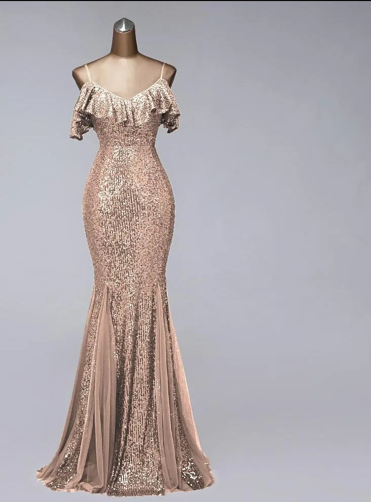long evening gowns mermaid dress