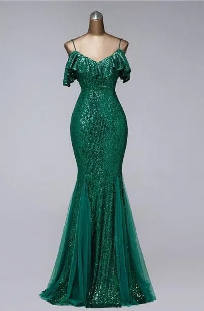 long evening gowns mermaid dress