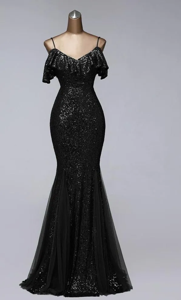 long evening gowns mermaid dress