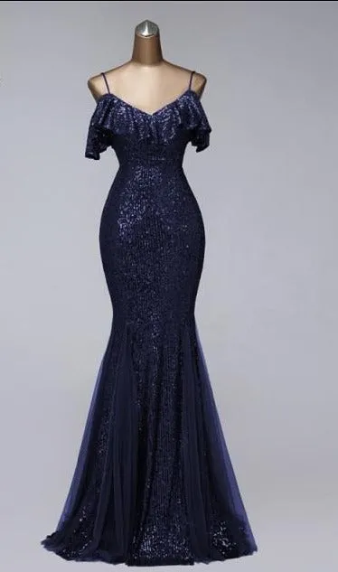 long evening gowns mermaid dress