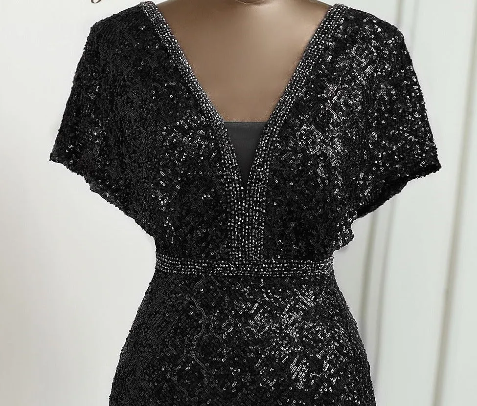 mermaid evening dress