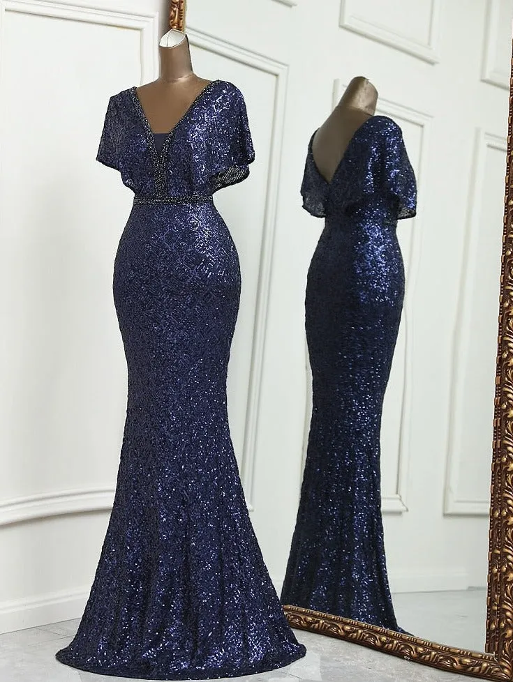 mermaid evening dress