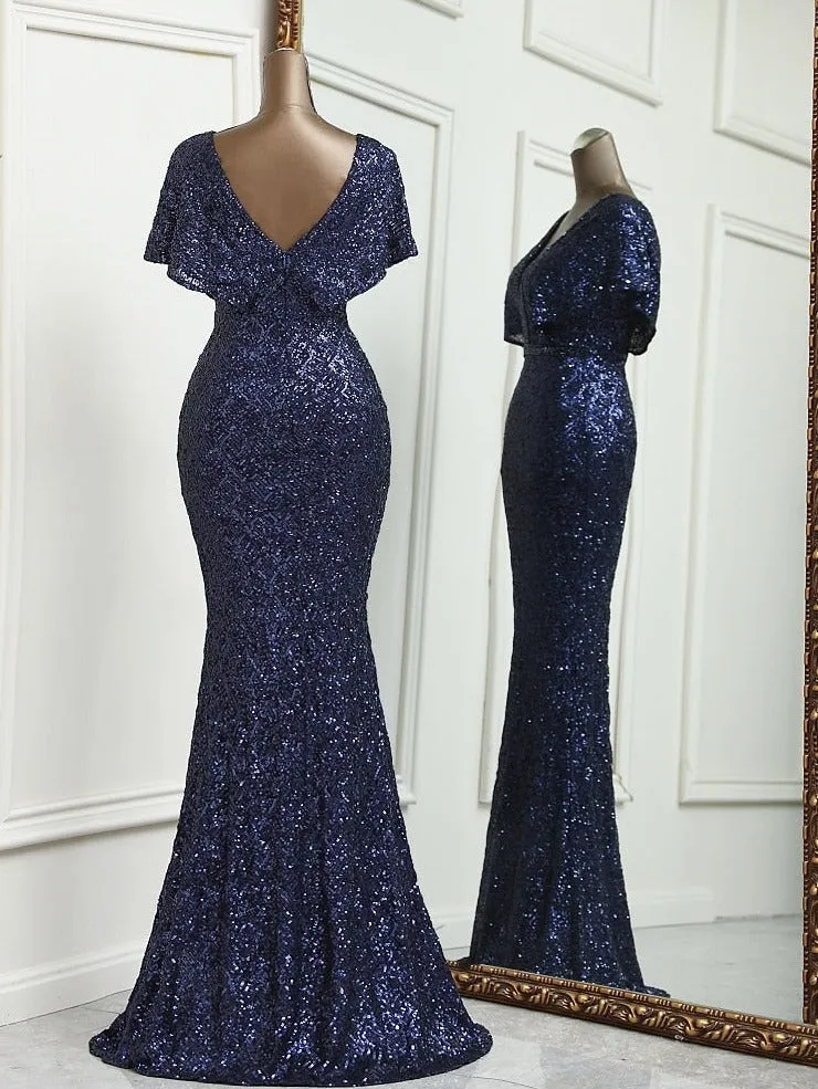 mermaid evening dress