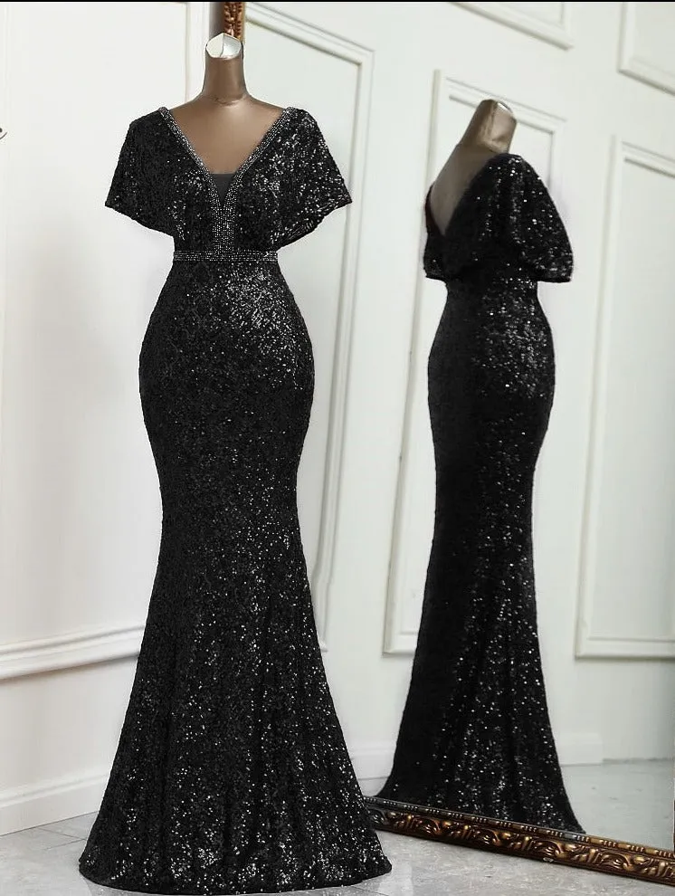 mermaid evening dress