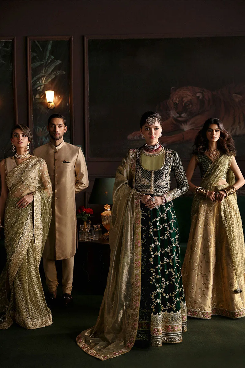 MUSHQ | NILOUFER UNSTITCHED VELVET EDIT | SHAHINAZ