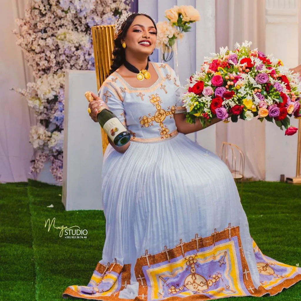 Nardos Ethiopian Wedding Dress