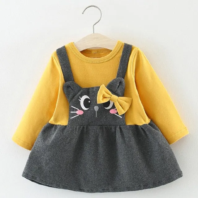 New Autumn Style Newborn Baby Girl Clothing Set Infant Rabbit Ears Suit Babies Girl Clothes