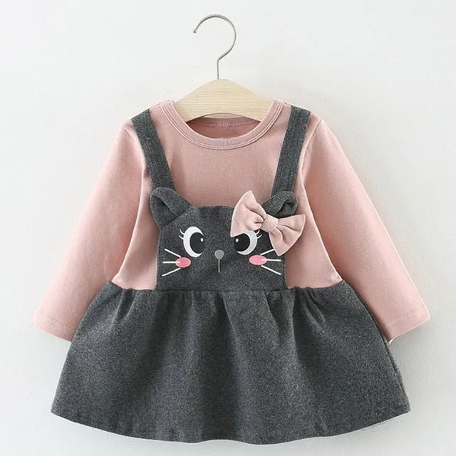 New Autumn Style Newborn Baby Girl Clothing Set Infant Rabbit Ears Suit Babies Girl Clothes