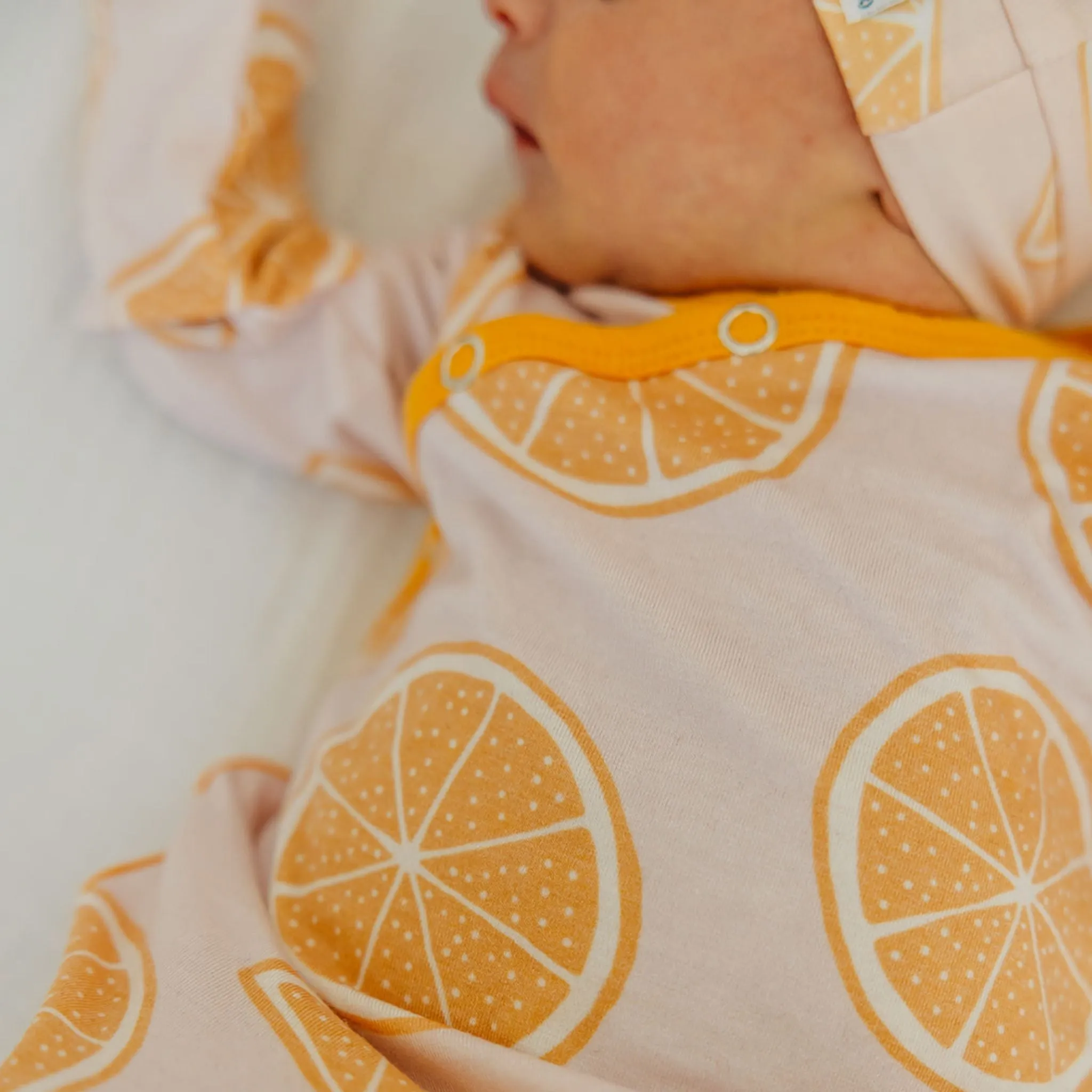 Newborn Knotted Gown - Cutie
