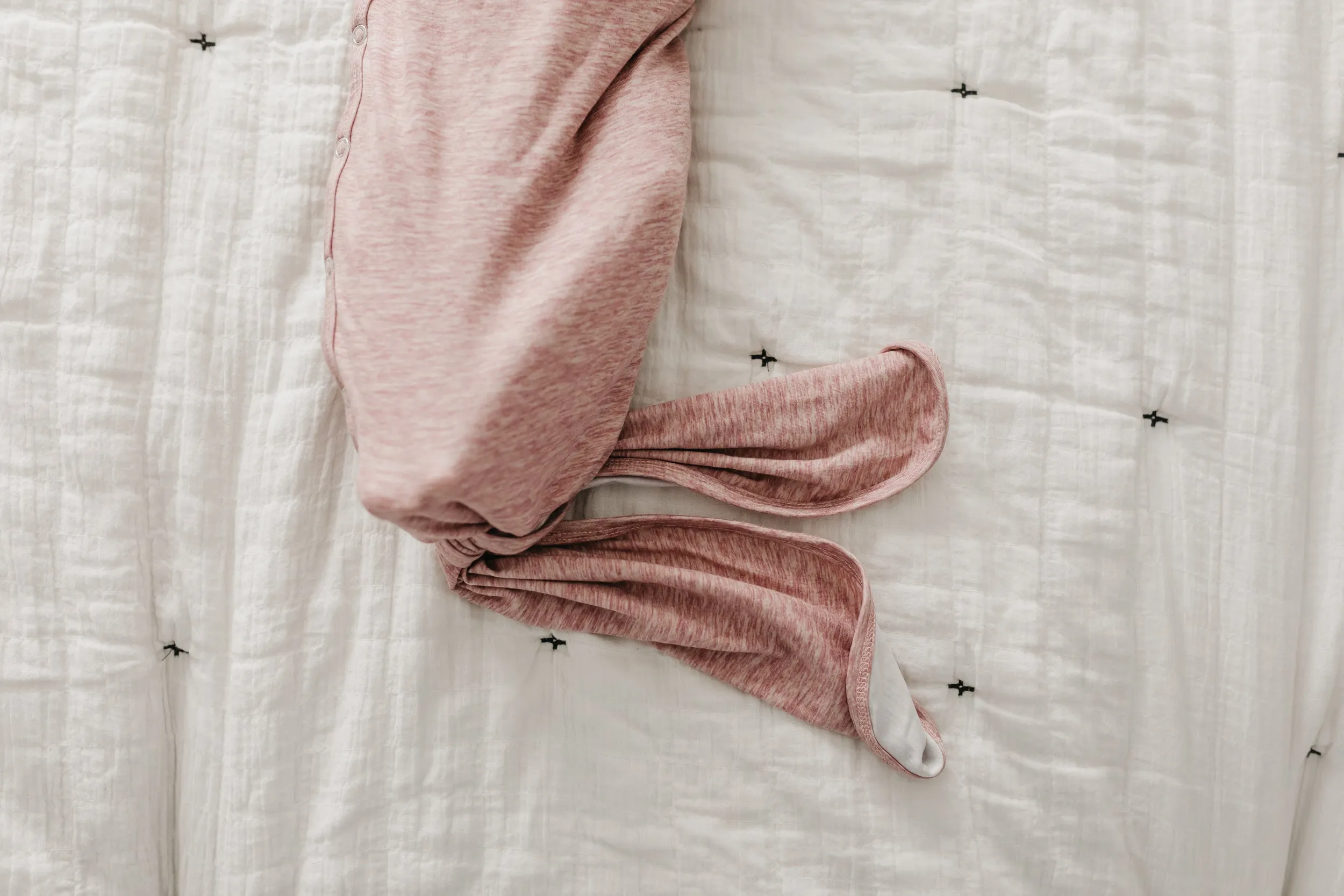 Newborn Knotted Gown - Maeve