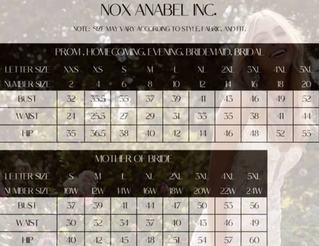 Nox Anabel Evening Gown G1365