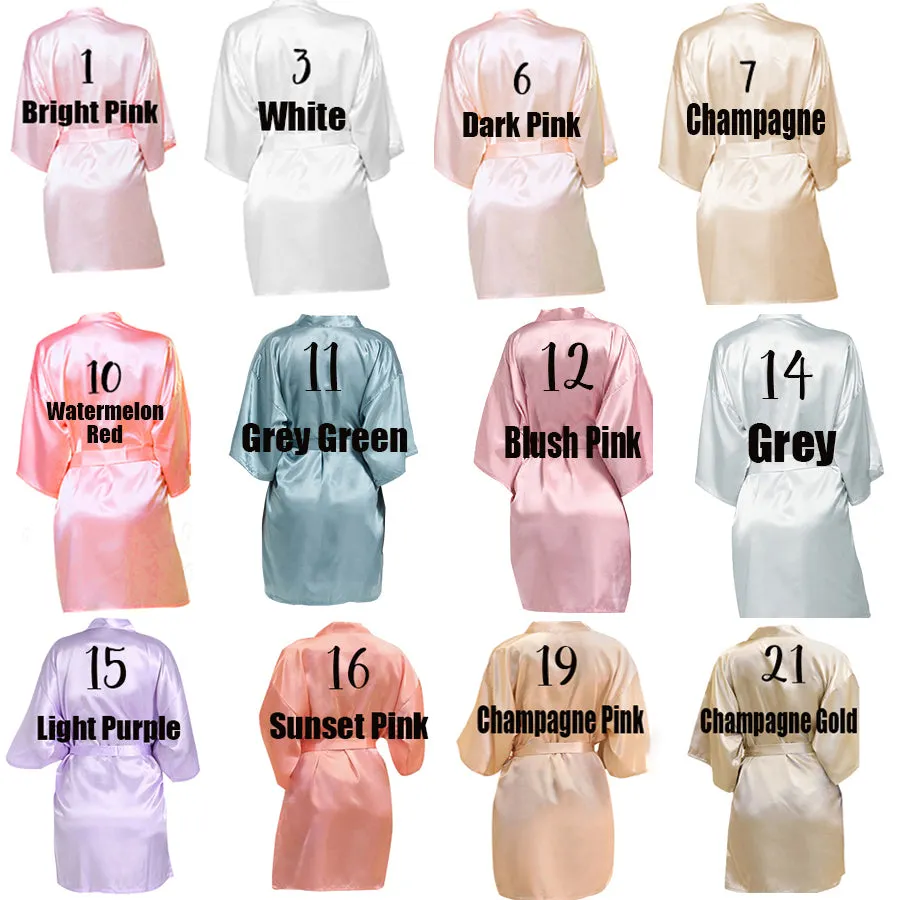 Nuisette en soie à votre nom / Woman Bachelorette Preparewear