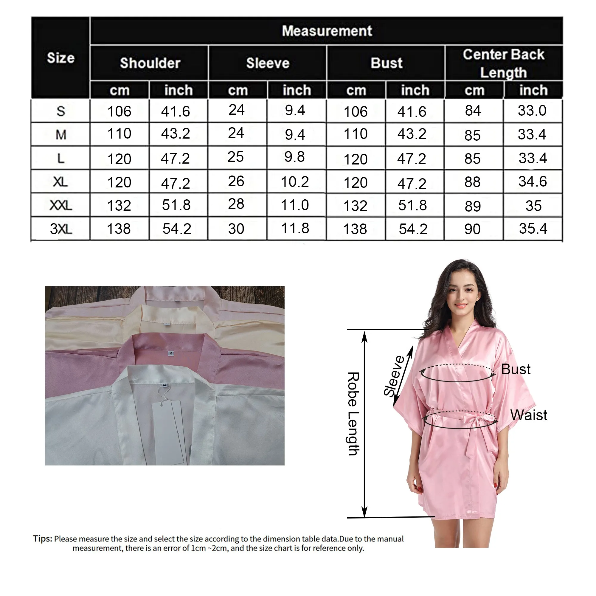 Nuisette en soie à votre nom / Woman Bachelorette Preparewear