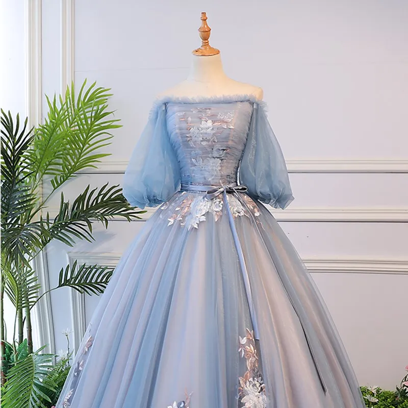 Off Shoulder Evening Gowns