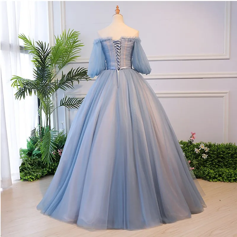 Off Shoulder Evening Gowns