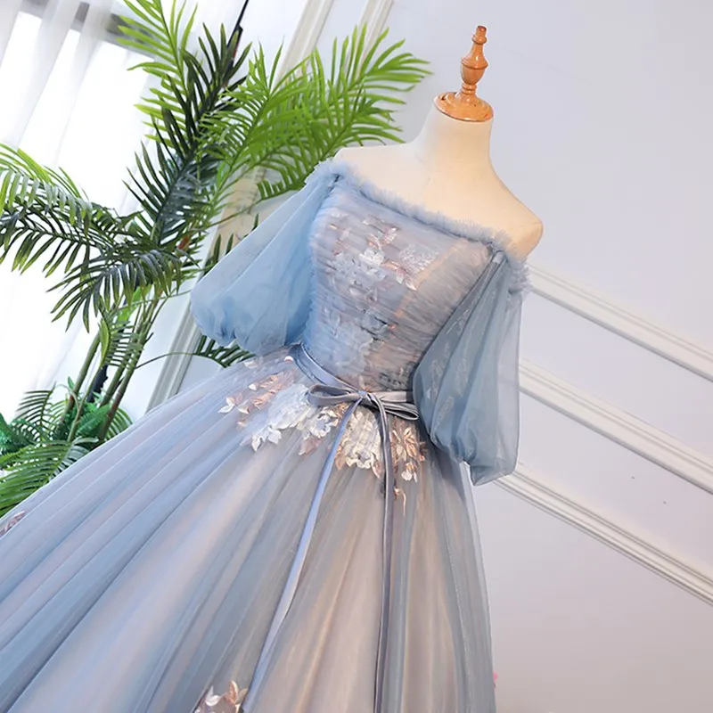 Off Shoulder Evening Gowns