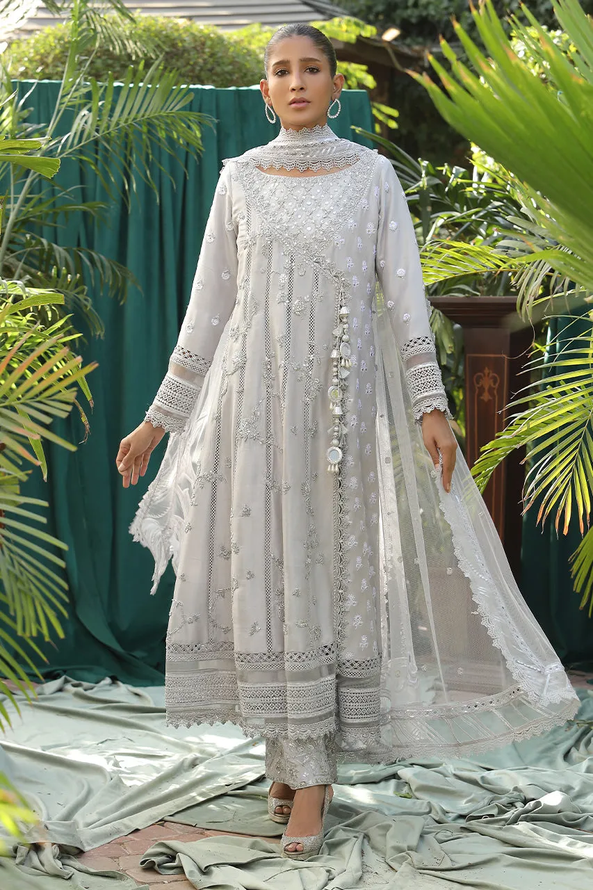 Pakistani Classical Frock In Anghrakha Style Wedding Wear