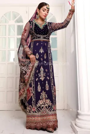 Pakistani Embroidered Dress for Wedding Party #BB135