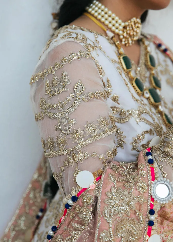 Pakistani Wedding Dress in Pishwas and Lehenga Style