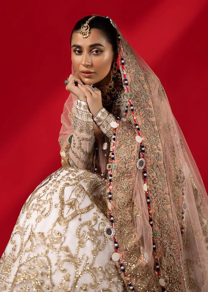 Pakistani Wedding Dress in Pishwas and Lehenga Style