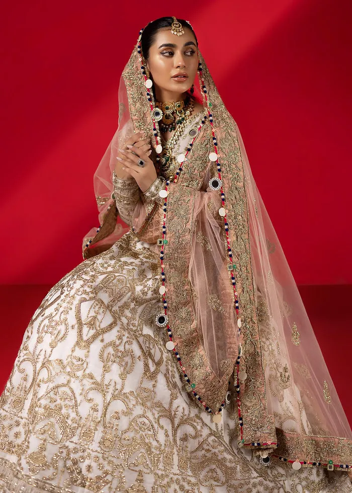 Pakistani Wedding Dress in Pishwas and Lehenga Style
