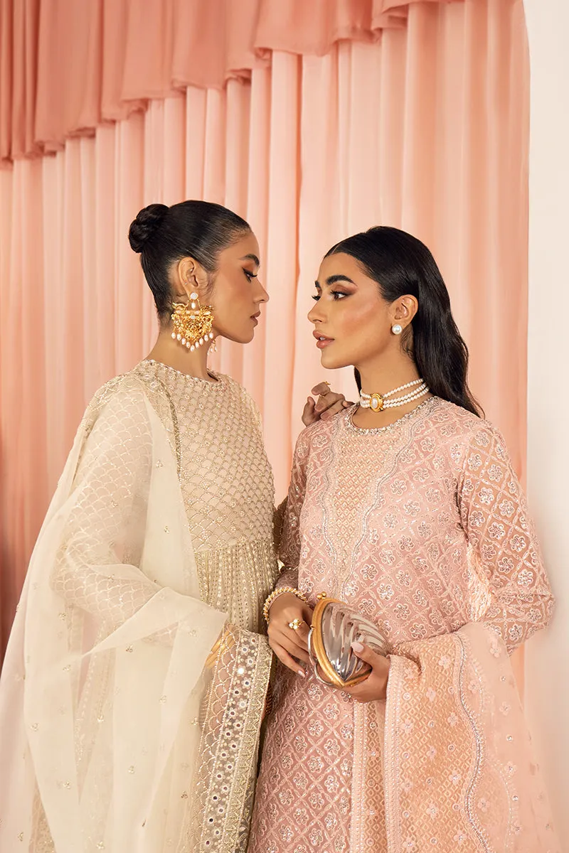Pink Heavily Embellished Pakistani Kameez Sharara Dupatta Party Wear