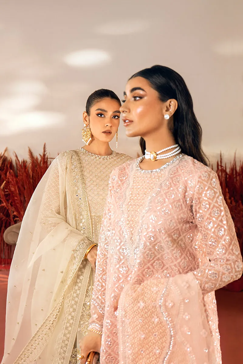 Pink Heavily Embellished Pakistani Kameez Sharara Dupatta Party Wear