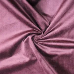 Plain Velvet Upholstery Maroon All