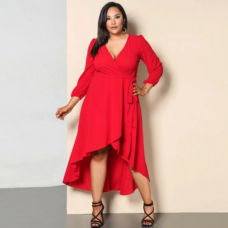 Plus Size Evening Cocktail Prom Dresses