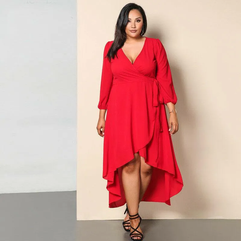 Plus Size Evening Cocktail Prom Dresses