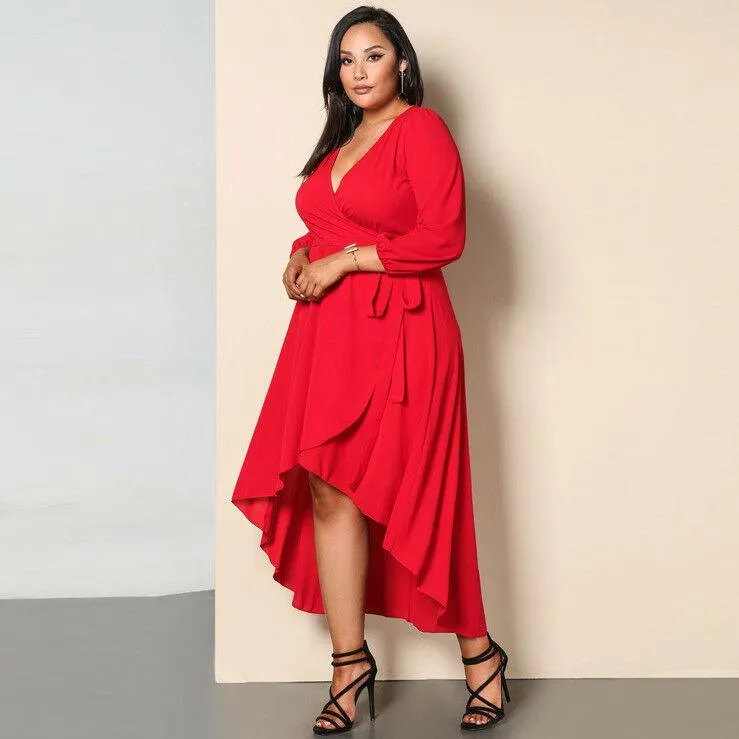 Plus Size Evening Cocktail Prom Dresses