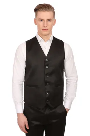 Poly Blend Black Tuxedo Jacket