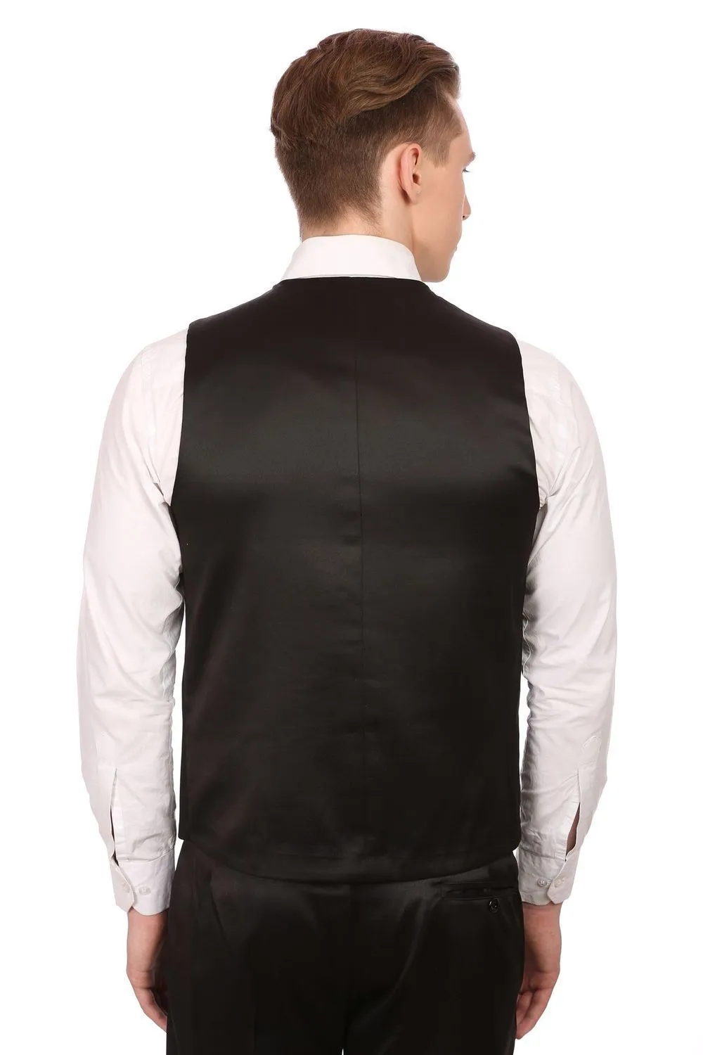 Poly Blend Black Tuxedo Jacket