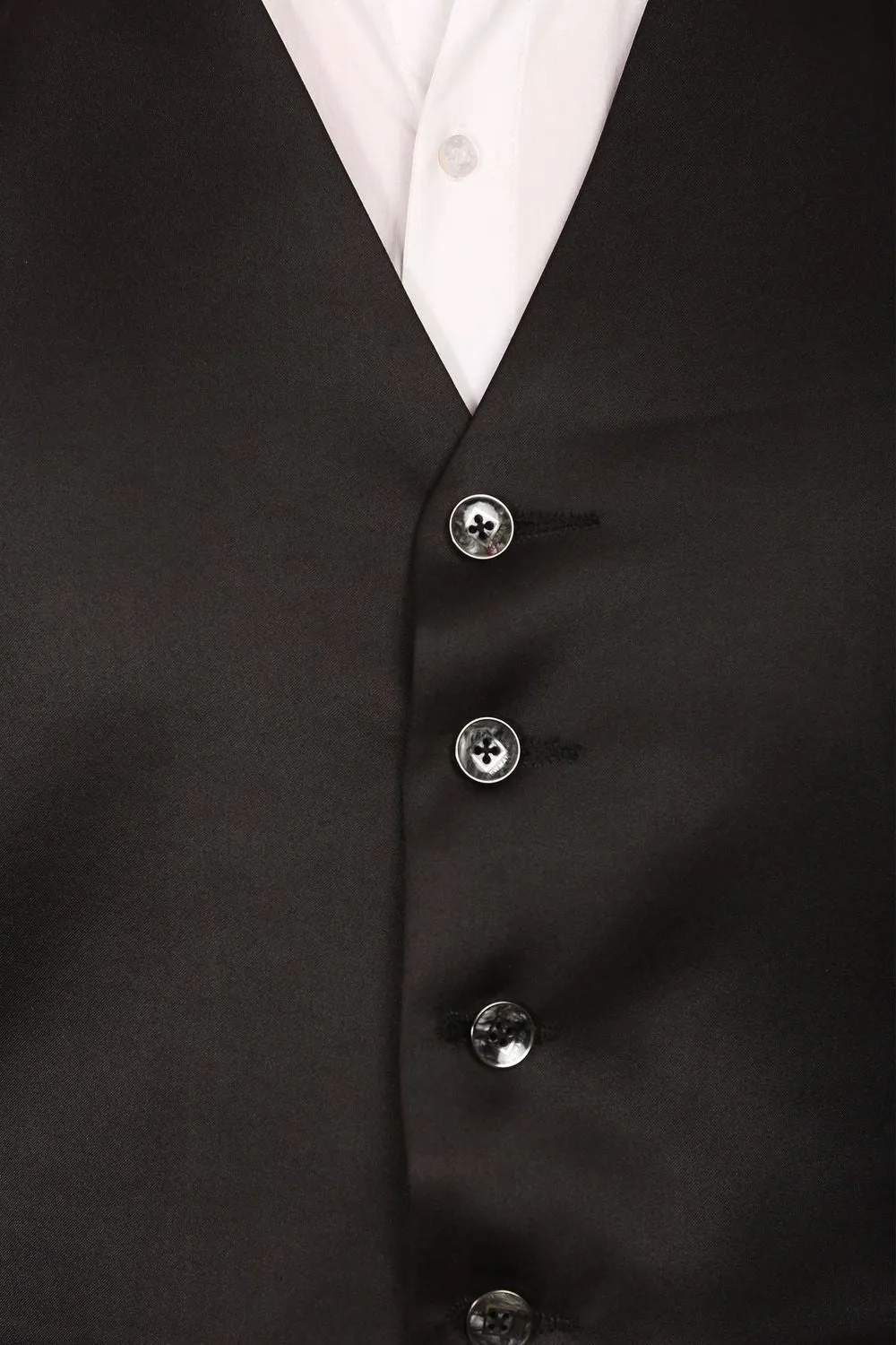 Poly Blend Black Tuxedo Jacket