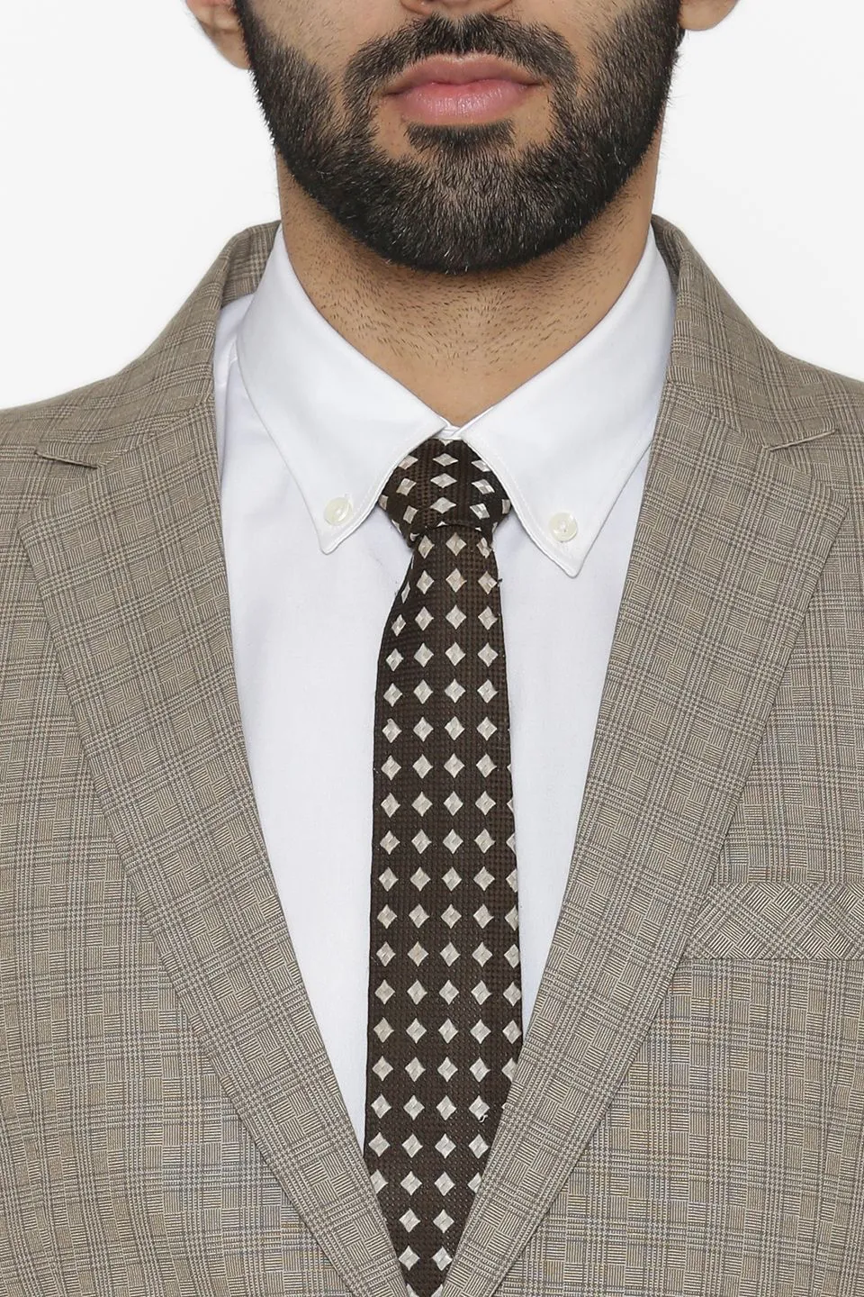 Poly Cotton Grey Suit