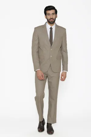 Poly Cotton Grey Suit