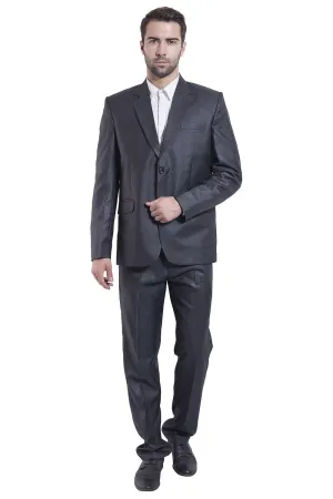 Poly Viscose Black Suit
