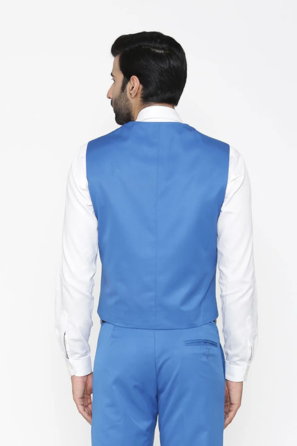 Polyester Cotton Blue Jacket